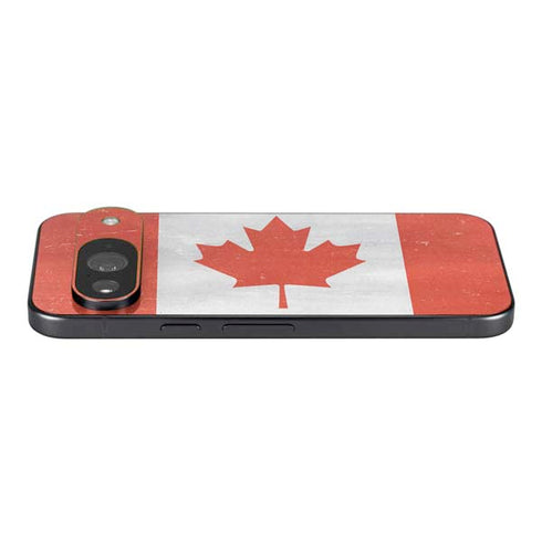 Canada Flag Distressed Google Pixel 9 Skin